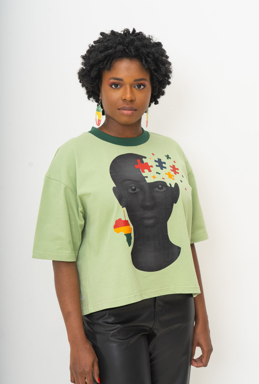Puzzles Exaggerated Fit Tee