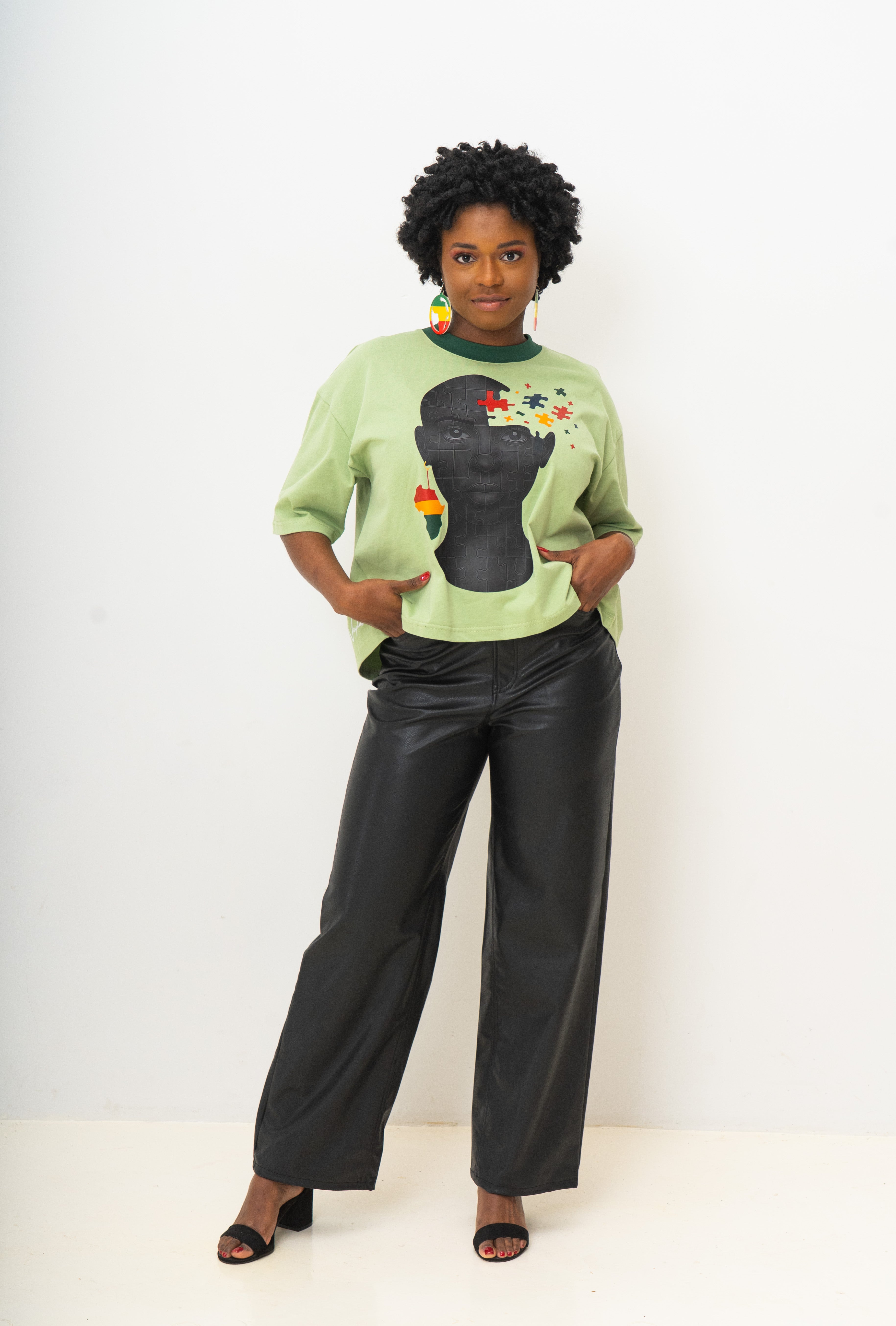 Puzzles Exaggerated Fit Tee