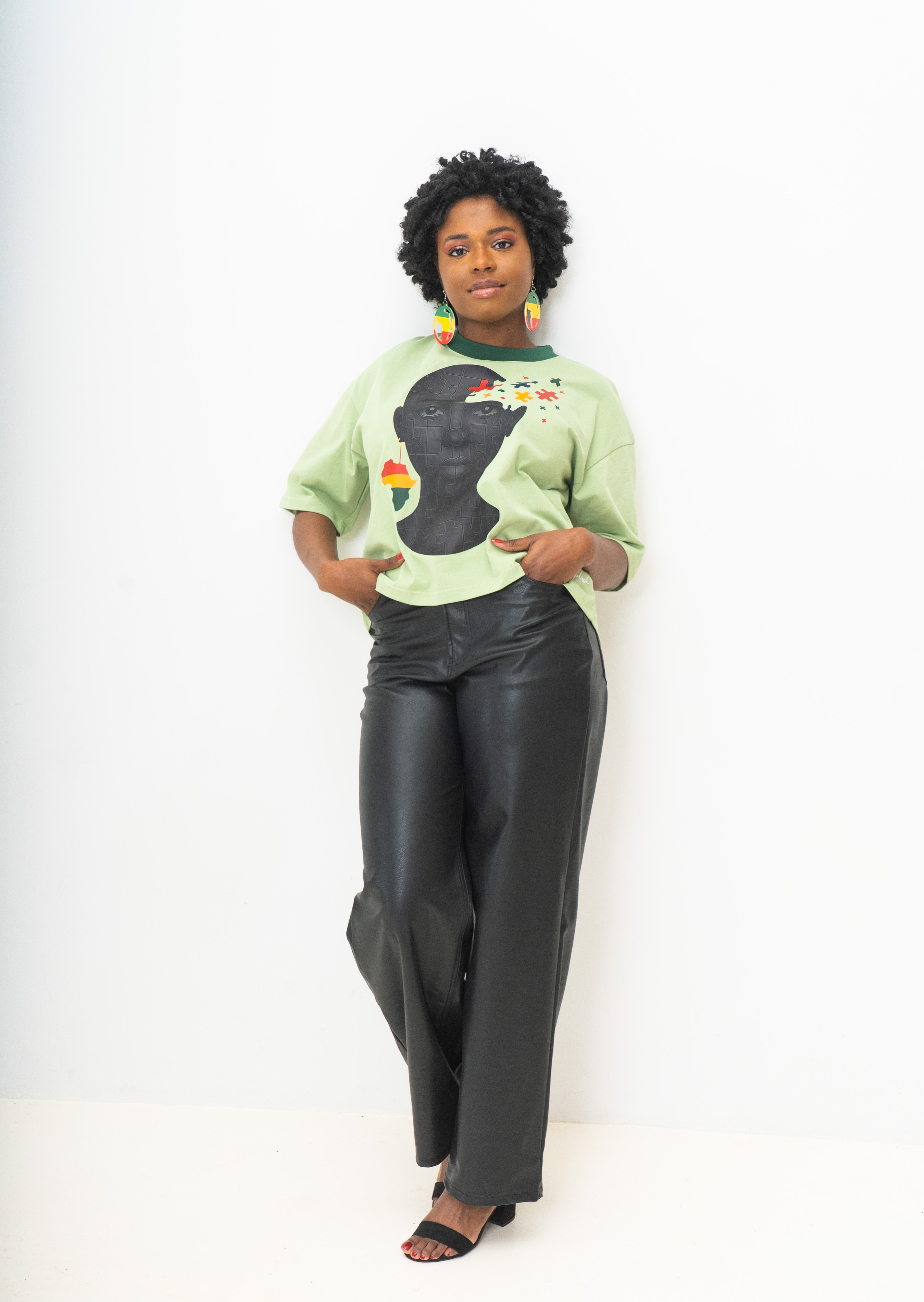 Puzzles Exaggerated Fit Tee