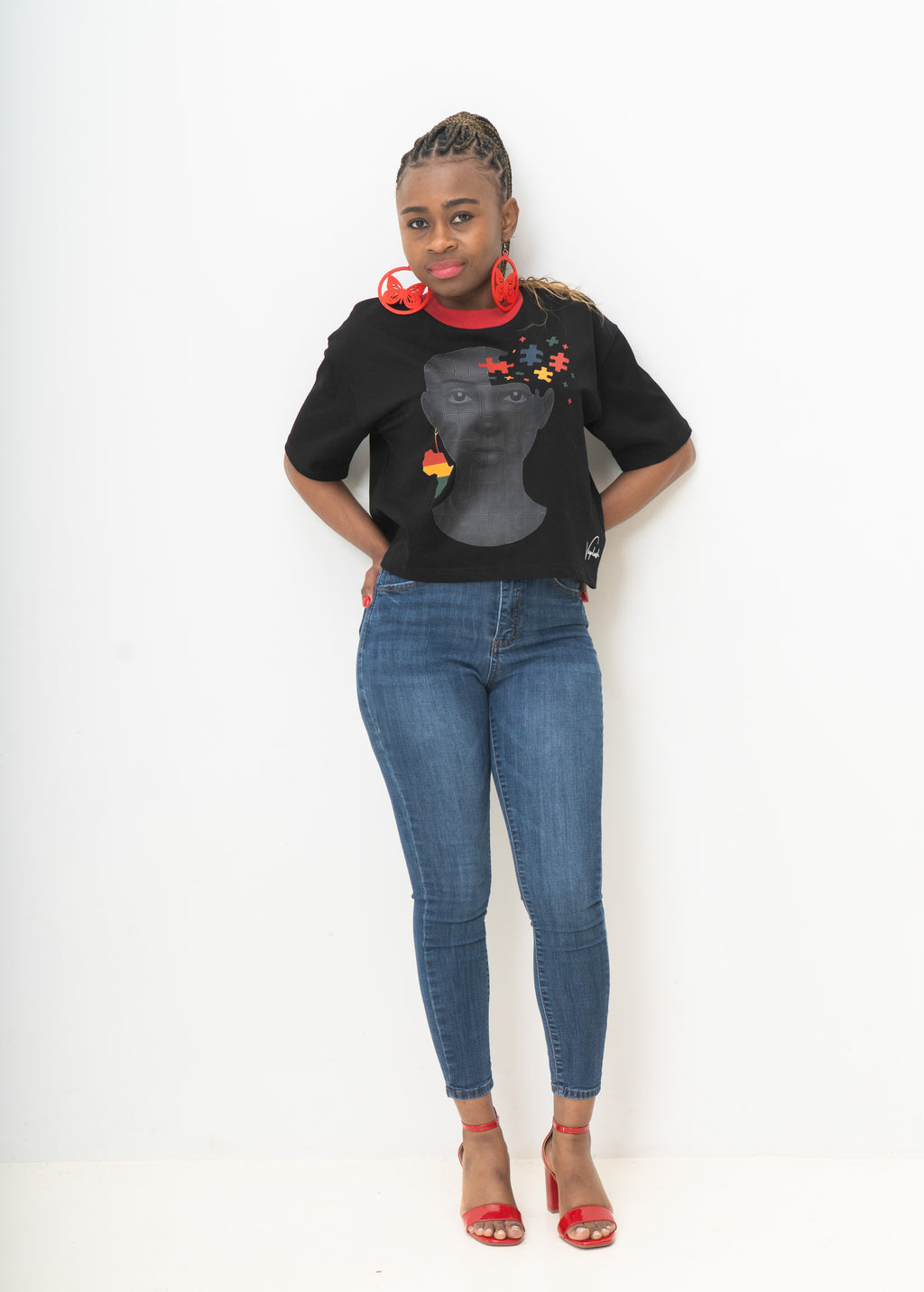 Puzzles Exaggerated Fit Tee