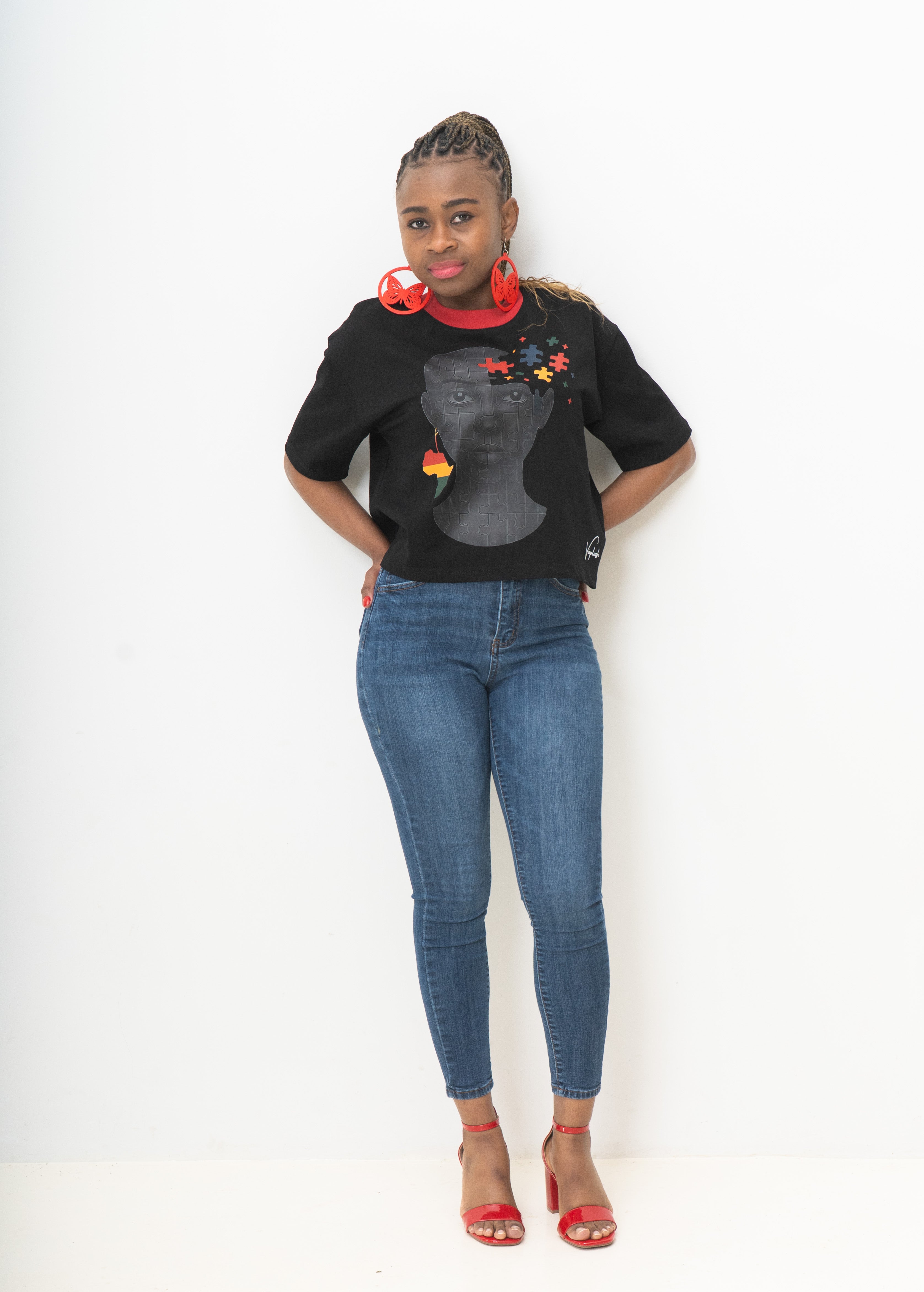 Puzzles Exaggerated Fit Tee