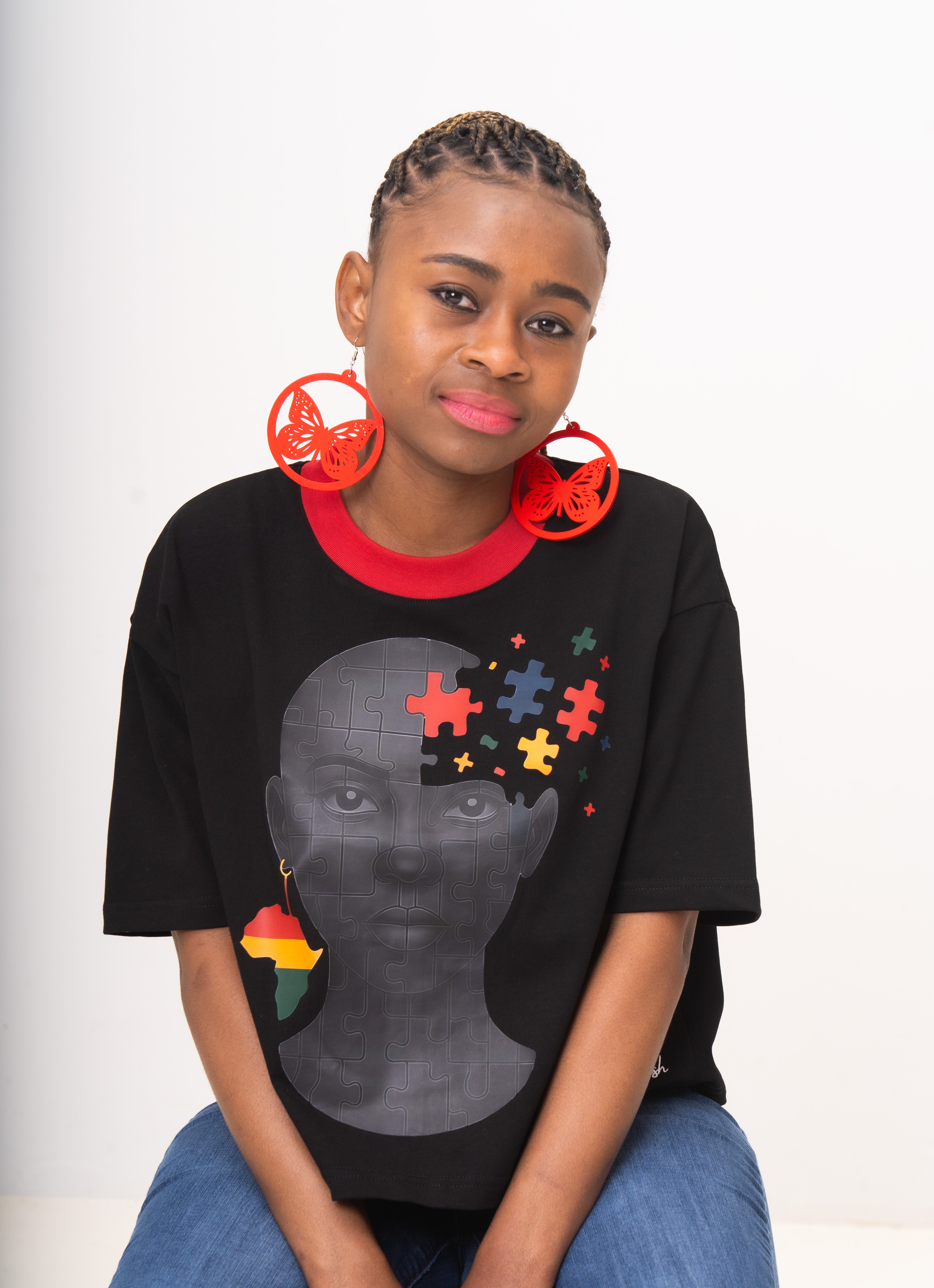Puzzles Exaggerated Fit Tee