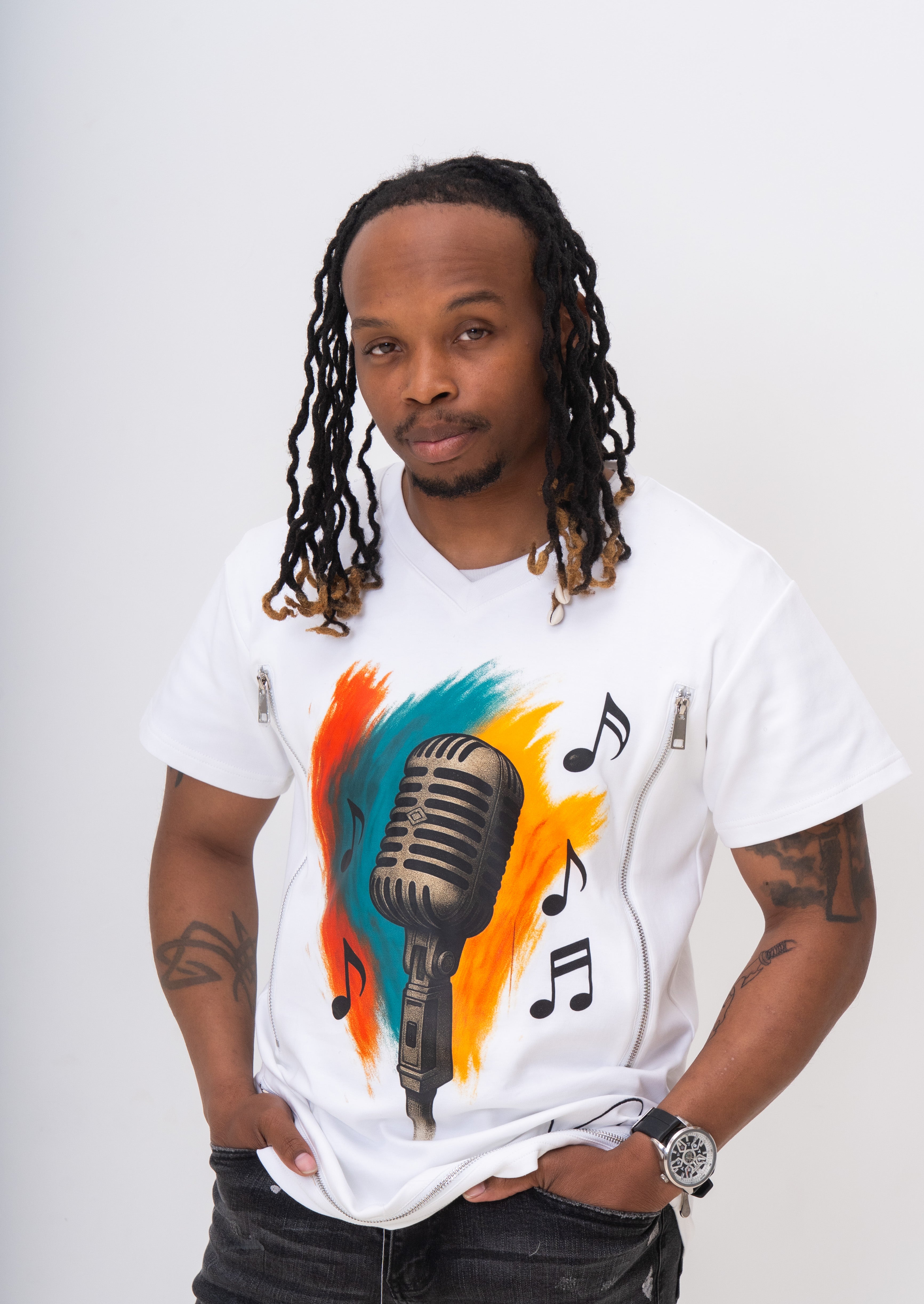 Vintage Microphone T-Shirt
