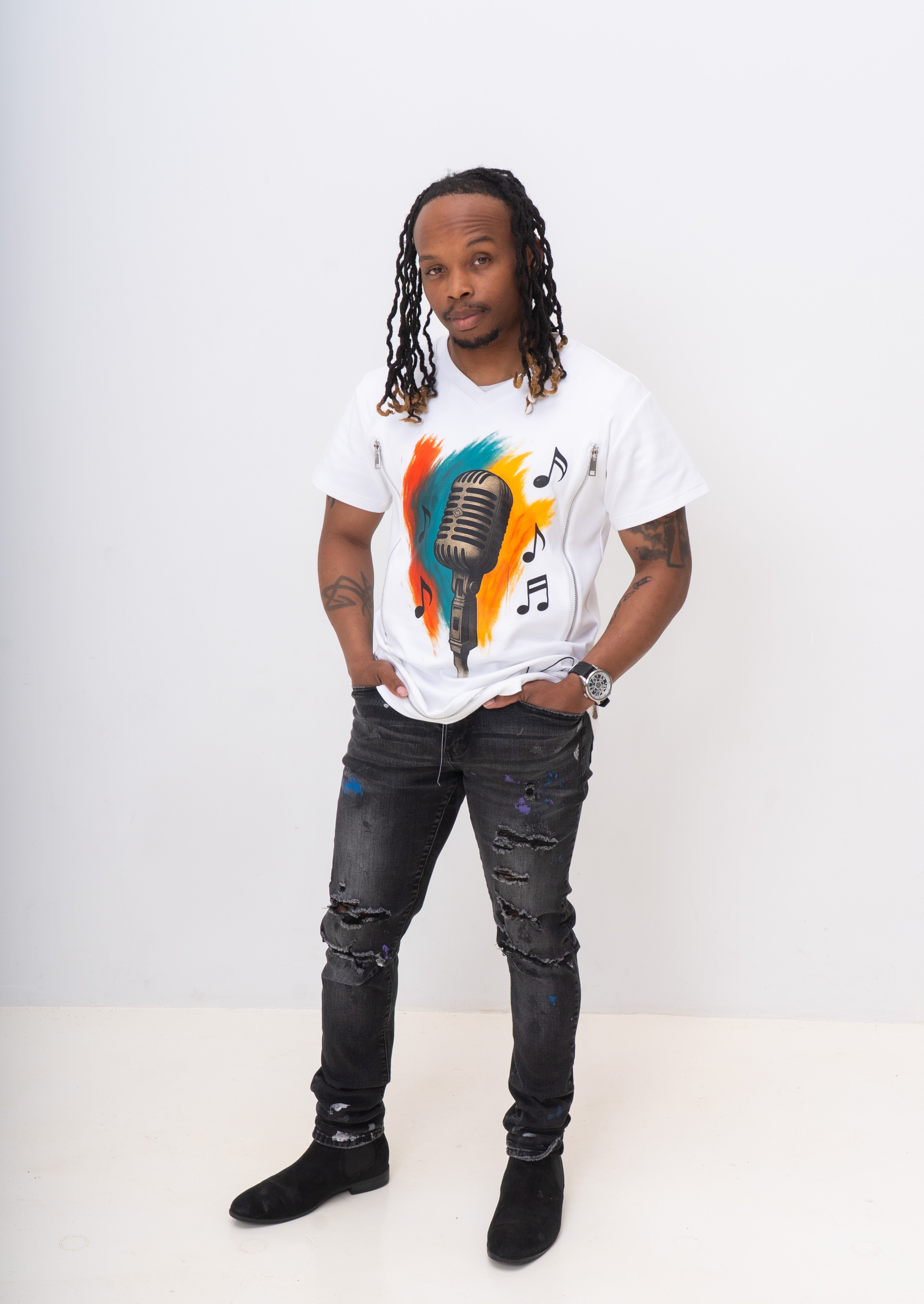 Vintage Microphone T-Shirt