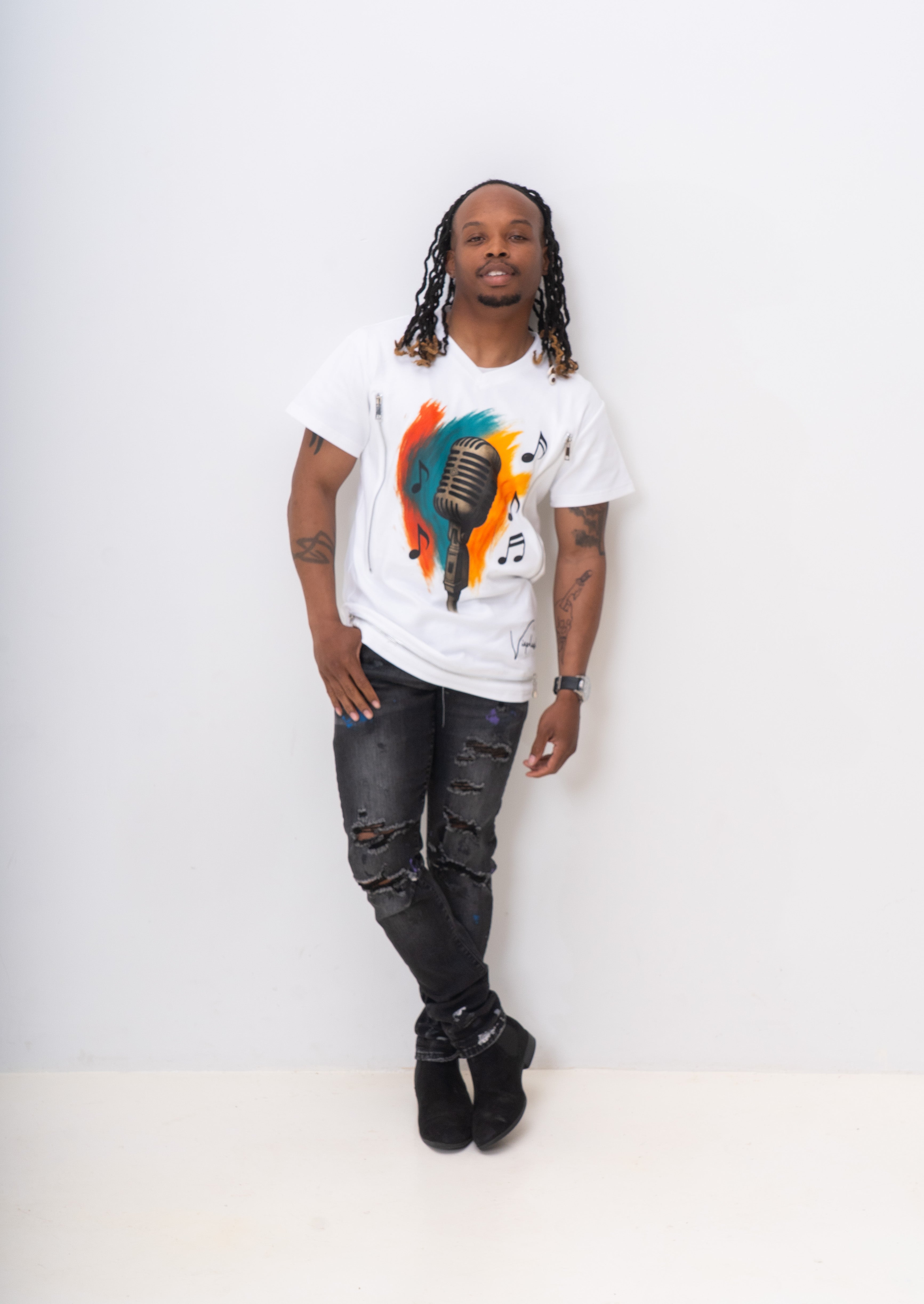Vintage Microphone T-Shirt