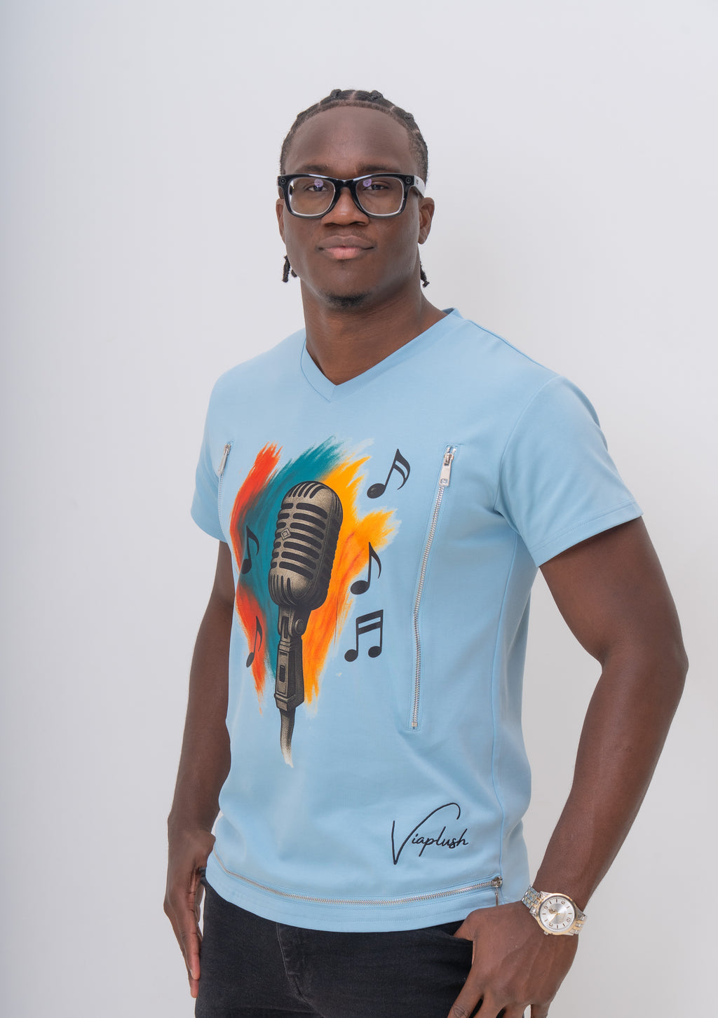 Vintage Microphone T-Shirt
