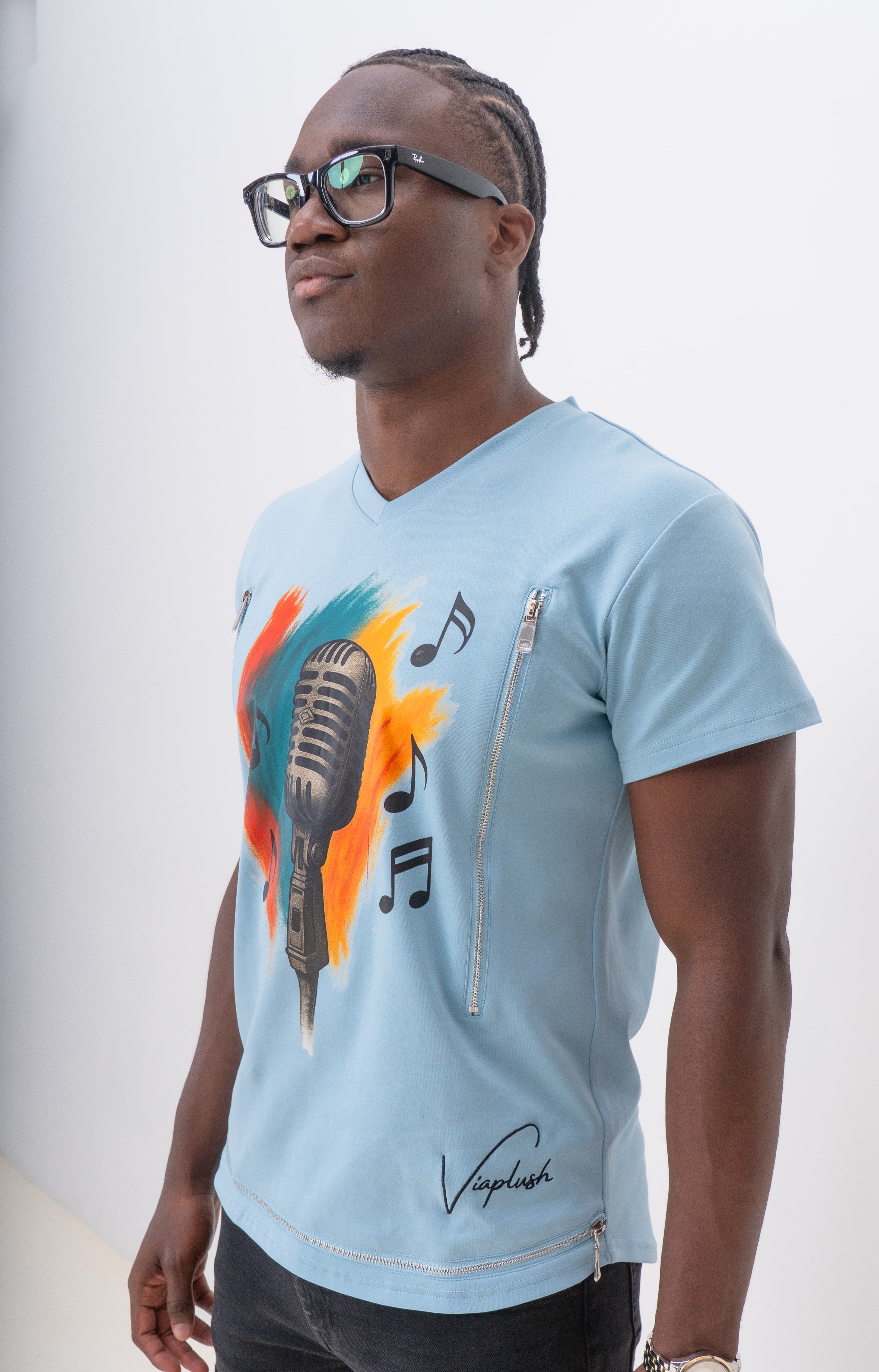 Vintage Microphone T-Shirt