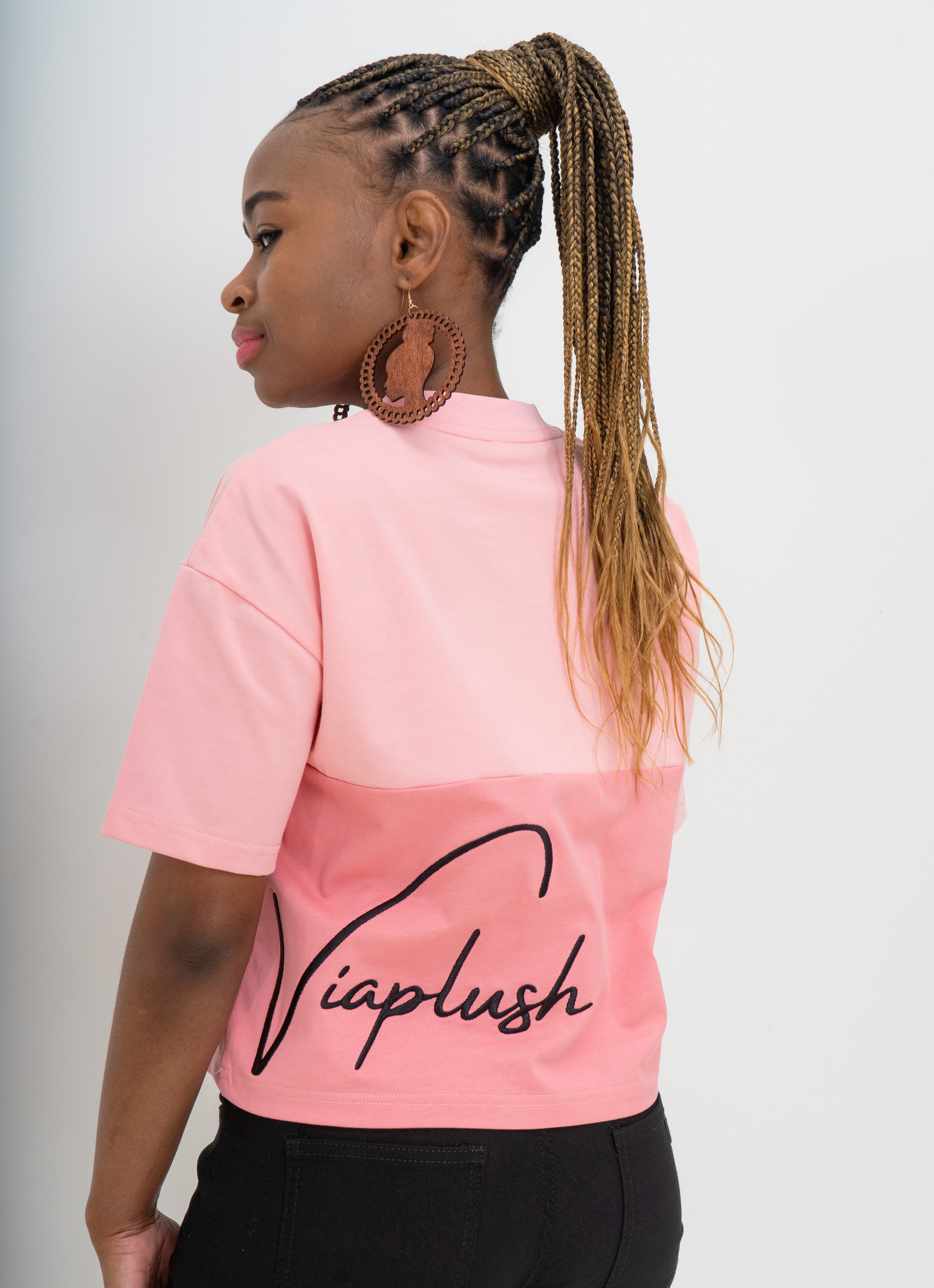 Writing My Own Script Box Cropped Tee