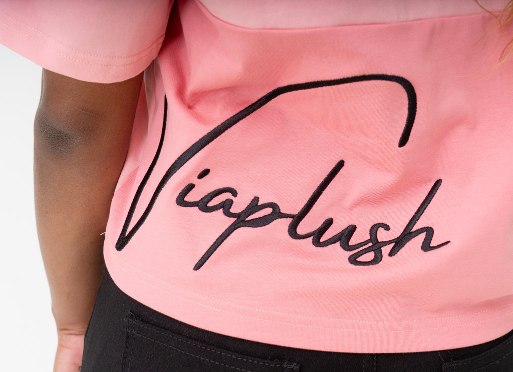 Writing My Own Script Box Cropped Tee