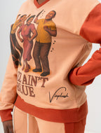 Jazz Ain't Blue Oversized Sweatshirt