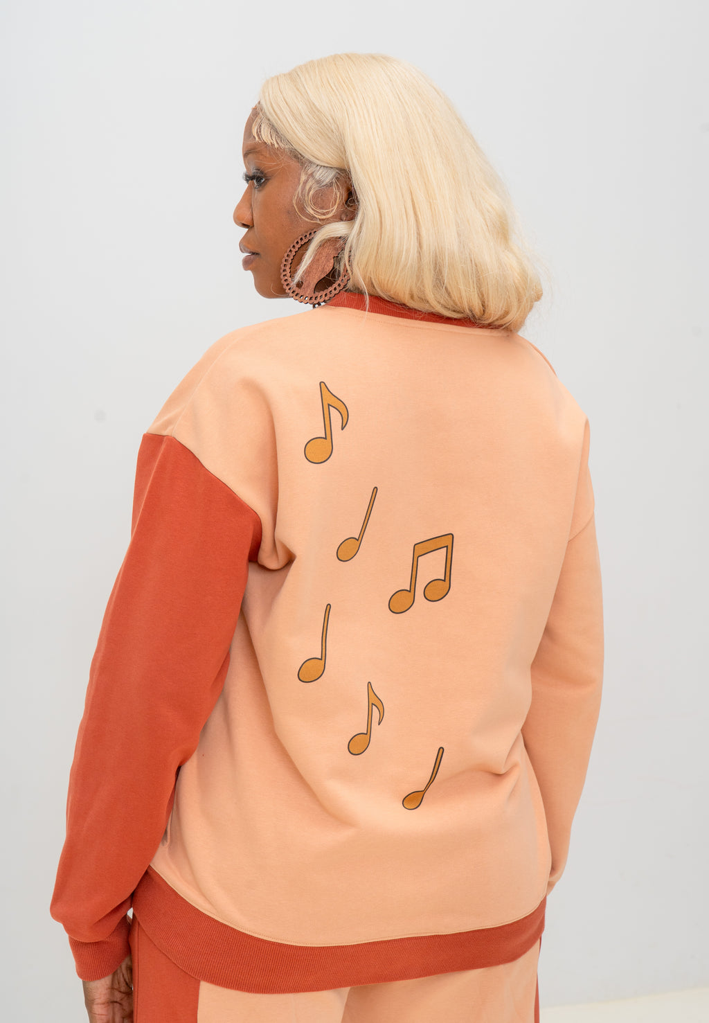 Jazz Ain't Blue Oversized Sweatshirt