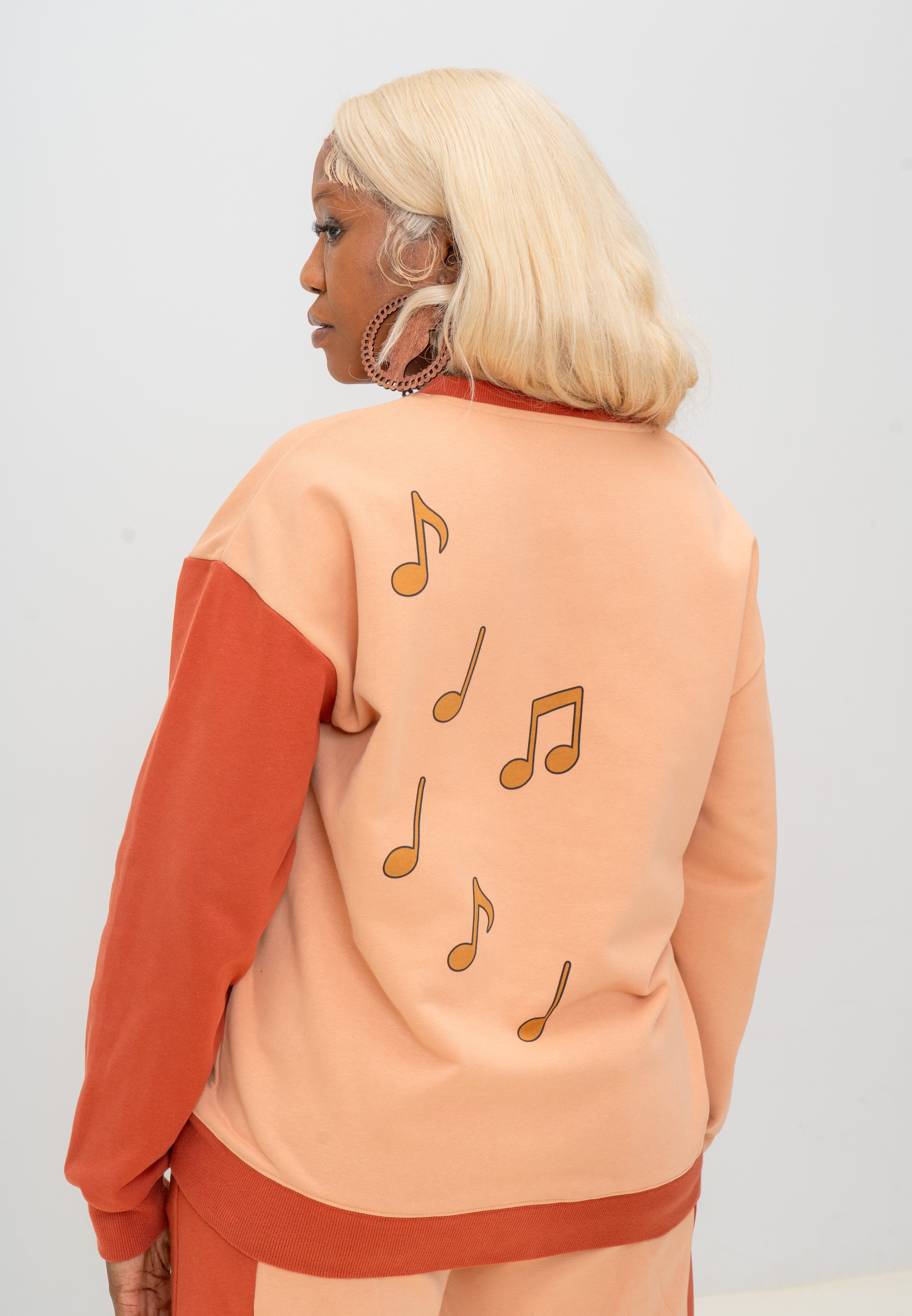 Jazz Ain't Blue Oversized Sweatshirt