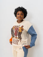 Jazz Ain't Blue Oversized Sweatshirt